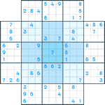 Flower-4 Sudoku #30