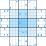 Flower-4 Sudoku #58