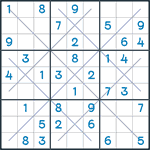 Snowflake Sudoku #122