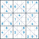 Snowflake Sudoku #123