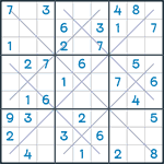Snowflake Sudoku #124