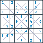 Snowflake Sudoku #125