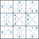 Snowflake Sudoku #126