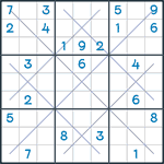 Snowflake Sudoku #128