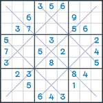 Snowflake Sudoku #130