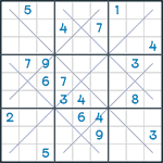 Snowflake Sudoku #131