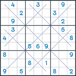 Snowflake Sudoku #133