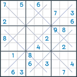 Snowflake Sudoku #137