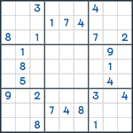 Nonconsecutive Sudoku #128