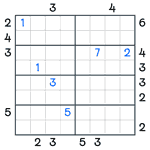 Skyscrapers Sudoku #139