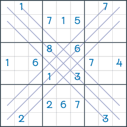 Bold X Sudoku