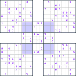 Samurai Sudoku