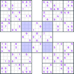 Samurai Sudoku #63