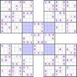Samurai Sudoku #65