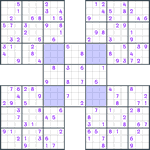 Samurai Sudoku #67