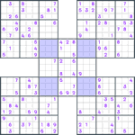 Samurai Sudoku #69