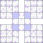 Samurai Sudoku #74