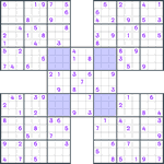Samurai Sudoku #76