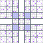 Samurai Sudoku #78
