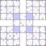 Samurai Sudoku #79