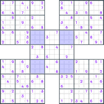 Samurai Sudoku #80
