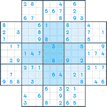 Flower-4 Sudoku #61