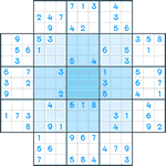 Flower-4 Sudoku #62
