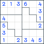 Jigsaw Sudoku #125