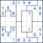 Jigsaw Sudoku #144