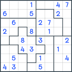 Jigsaw Sudoku #148