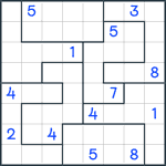 Jigsaw Sudoku #156