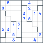 Jigsaw Sudoku #158