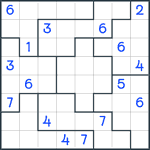 Jigsaw Sudoku #160