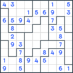 Jigsaw Sudoku #165