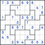 Jigsaw Sudoku #170