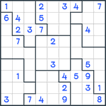 Jigsaw Sudoku #175