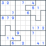 Jigsaw Sudoku #176