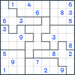 Jigsaw Sudoku #180