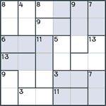 Killer Sudoku #121