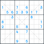 Sudoku X #121