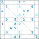 Sudoku X #122