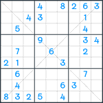 Sudoku X #123