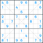 Sudoku X #124