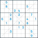 Sudoku X #132