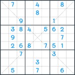 Sudoku X #140