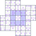 Windmill Sudoku #65
