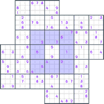 Windmill Sudoku #69