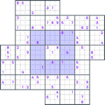 Windmill Sudoku #71