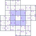 Windmill Sudoku #72