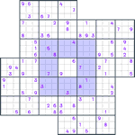 Windmill Sudoku #73